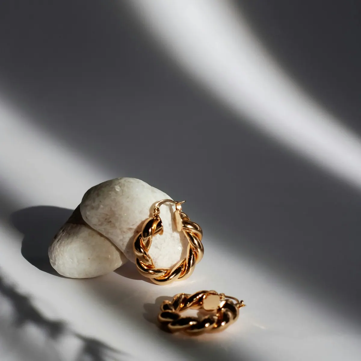 Asymmetric and mismatched earrings from a modern edit